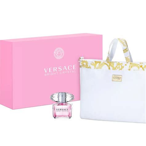 pink versace perfume gift set|Versace parfums backpack gift set.